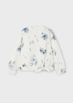 Online Sudadera flores niña Jerséis Y Sudaderas