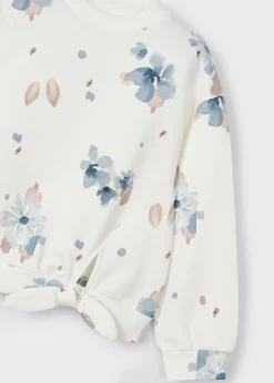 Online Sudadera flores niña Jerséis Y Sudaderas