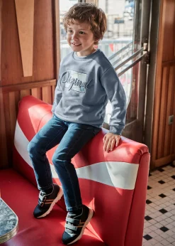 New Sudadera hombro caído niño Sudaderas