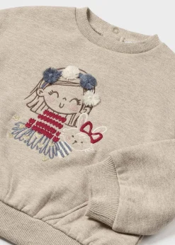 Online Sudadera manga abullonada bebé Jerséis Y Sudaderas
