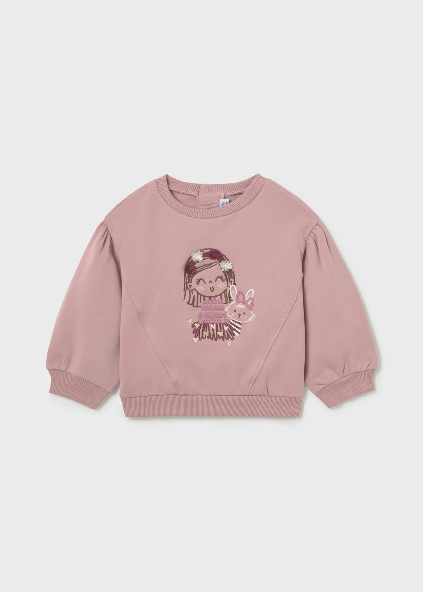 Best Sale Sudadera manga abullonada bebé Jerséis Y Sudaderas