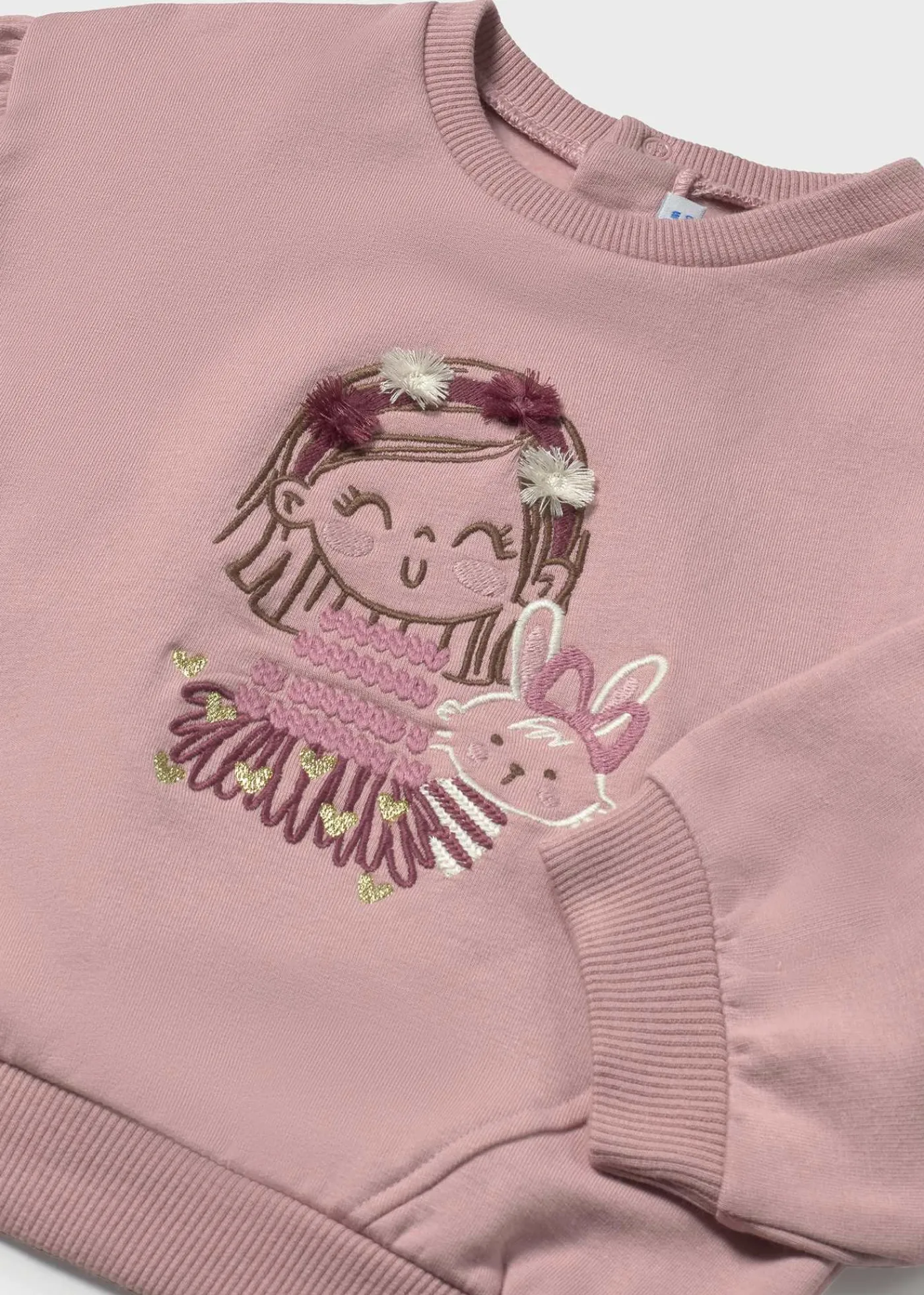 Best Sale Sudadera manga abullonada bebé Jerséis Y Sudaderas