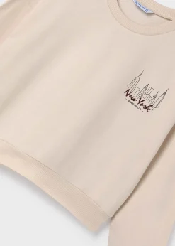 Cheap Sudadera manga abullonada chica Jerséis Y Sudaderas