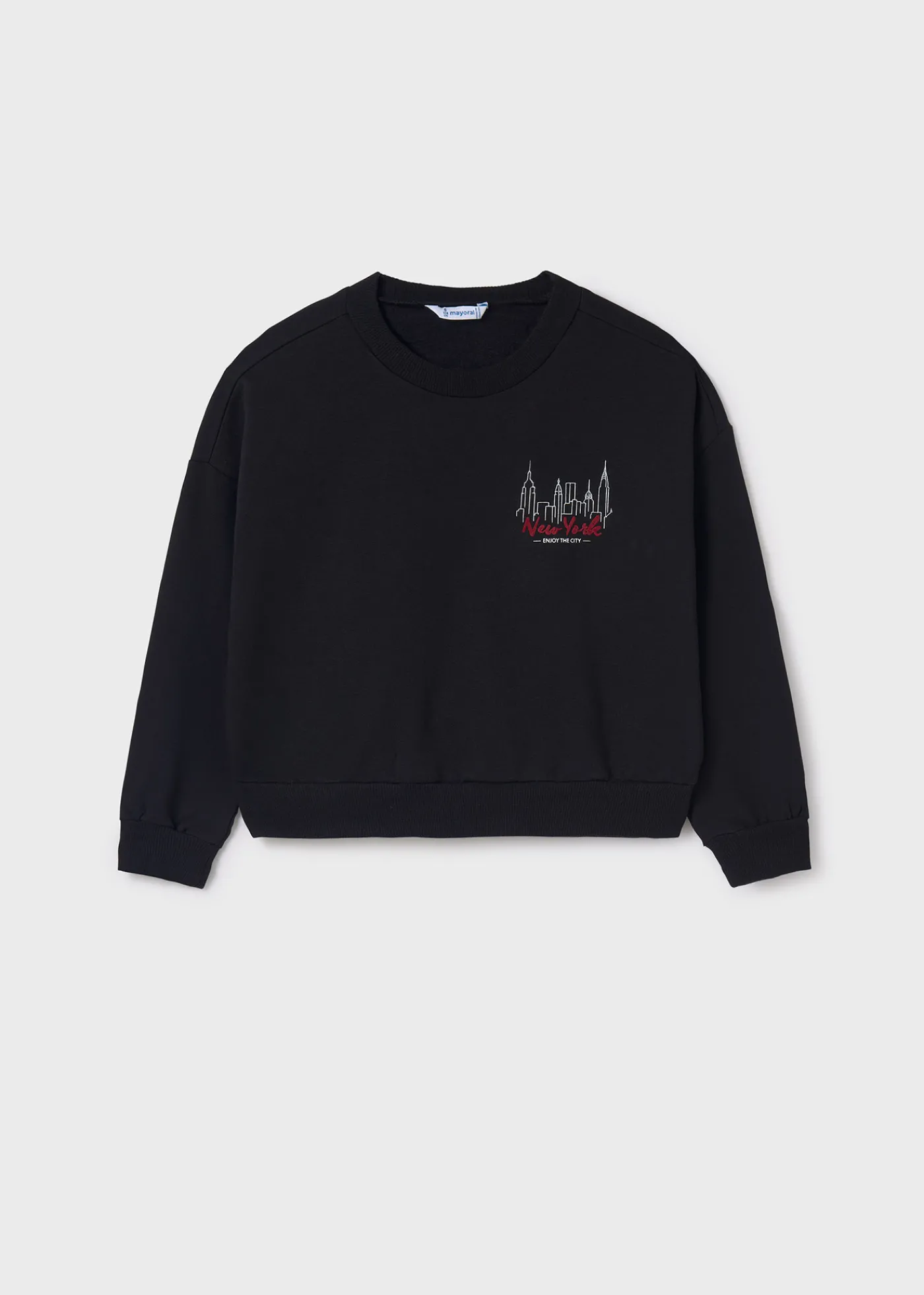 Outlet Sudadera manga abullonada chica Jerséis Y Sudaderas