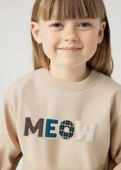 Store Sudadera mangas abullonadas niña Jerséis Y Sudaderas