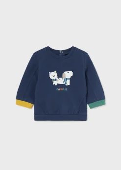 Best Sale Sudadera motivo estampado recién nacido Jerséis Y Sudaderas