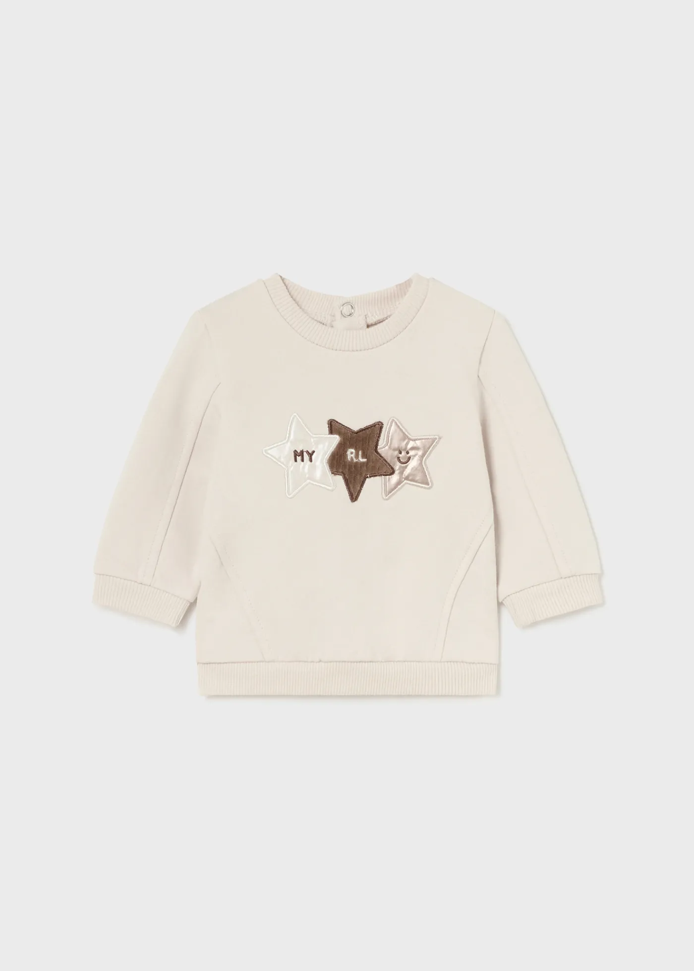 Shop Sudadera motivo estampado recién nacido Jerséis Y Sudaderas