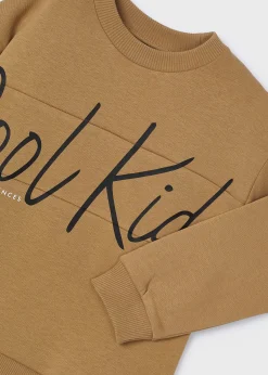 Cheap Sudadera texto niño Sudaderas