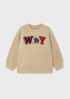 Flash Sale Sudadera texto niño Sudaderas