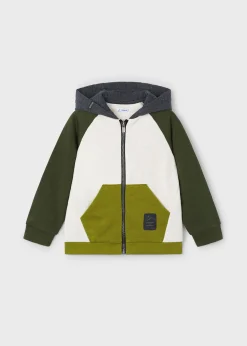 Discount Sudadera tricolor cremallera niño Sudaderas