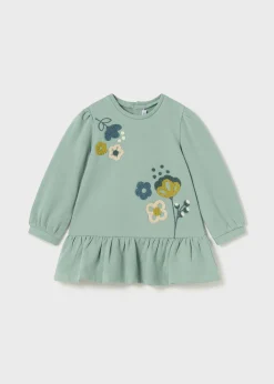 Cheap Vestido bordado floral bebé Vestidos