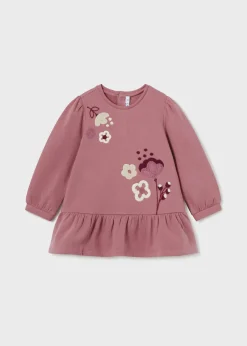 Online Vestido bordado floral bebé Vestidos