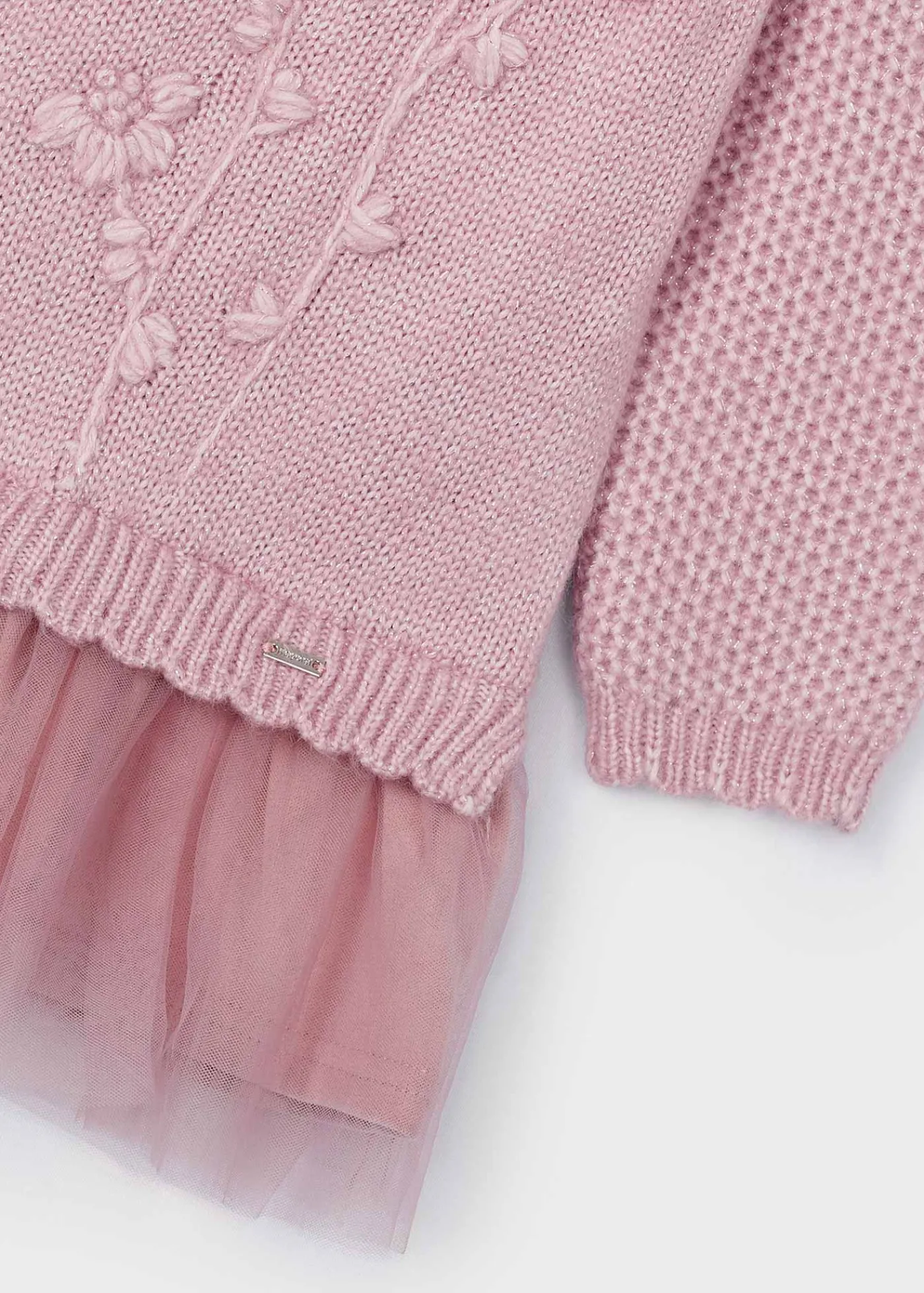 Online Vestido combinado tul niña Vestidos
