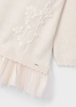 Online Vestido combinado tul niña Vestidos