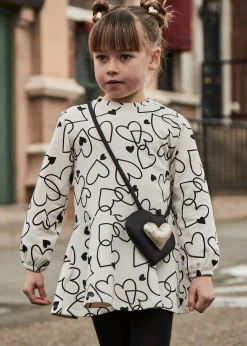 Fashion Vestido con bolso niña Vestidos