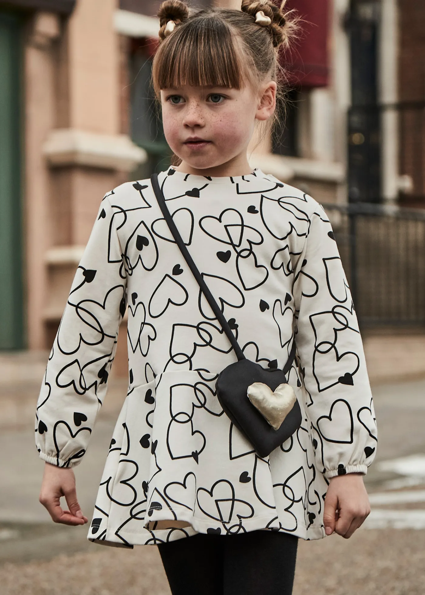 Fashion Vestido con bolso niña Vestidos