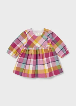 Best Sale Vestido cuadros recién nacida Vestidos