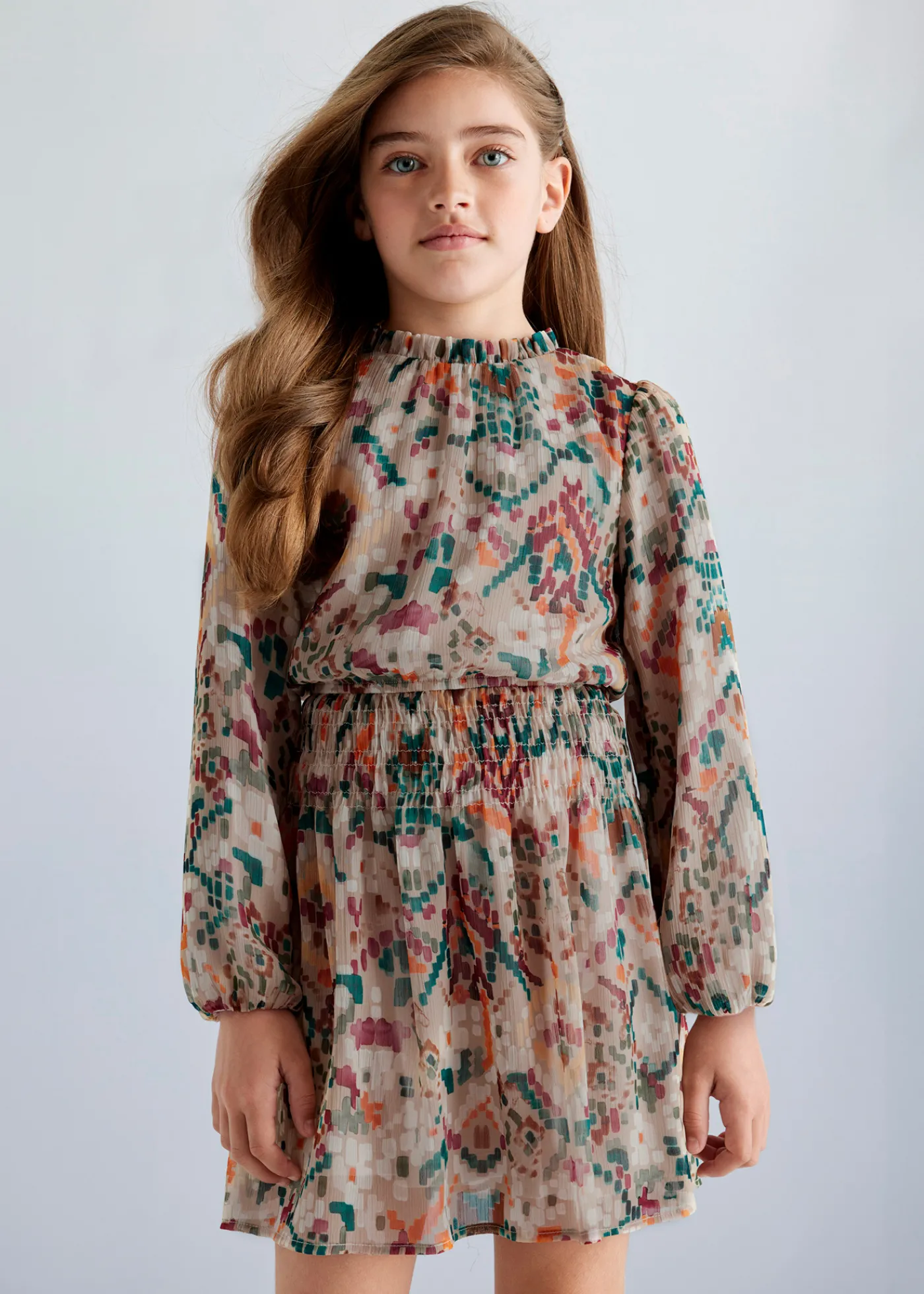 Shop Vestido estampado chica Vestidos