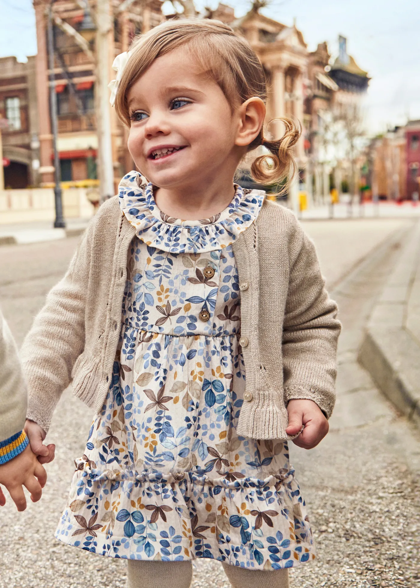 Fashion Vestido estampado floral bebé Vestidos