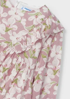 Best Vestido estampado floral niña Vestidos