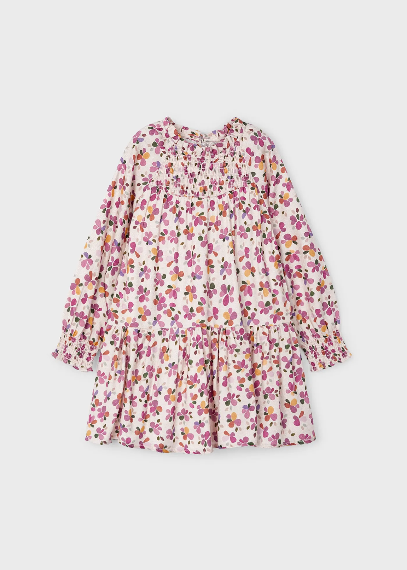 Shop Vestido estampado fluido niña Vestidos