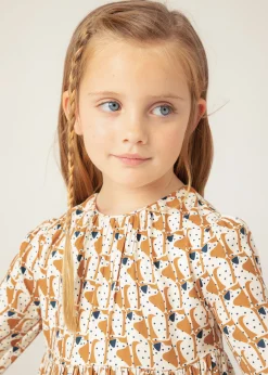 Discount Vestido fluido perritos niña Vestidos