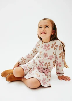 Cheap Vestido jacquard flores niña Vestidos
