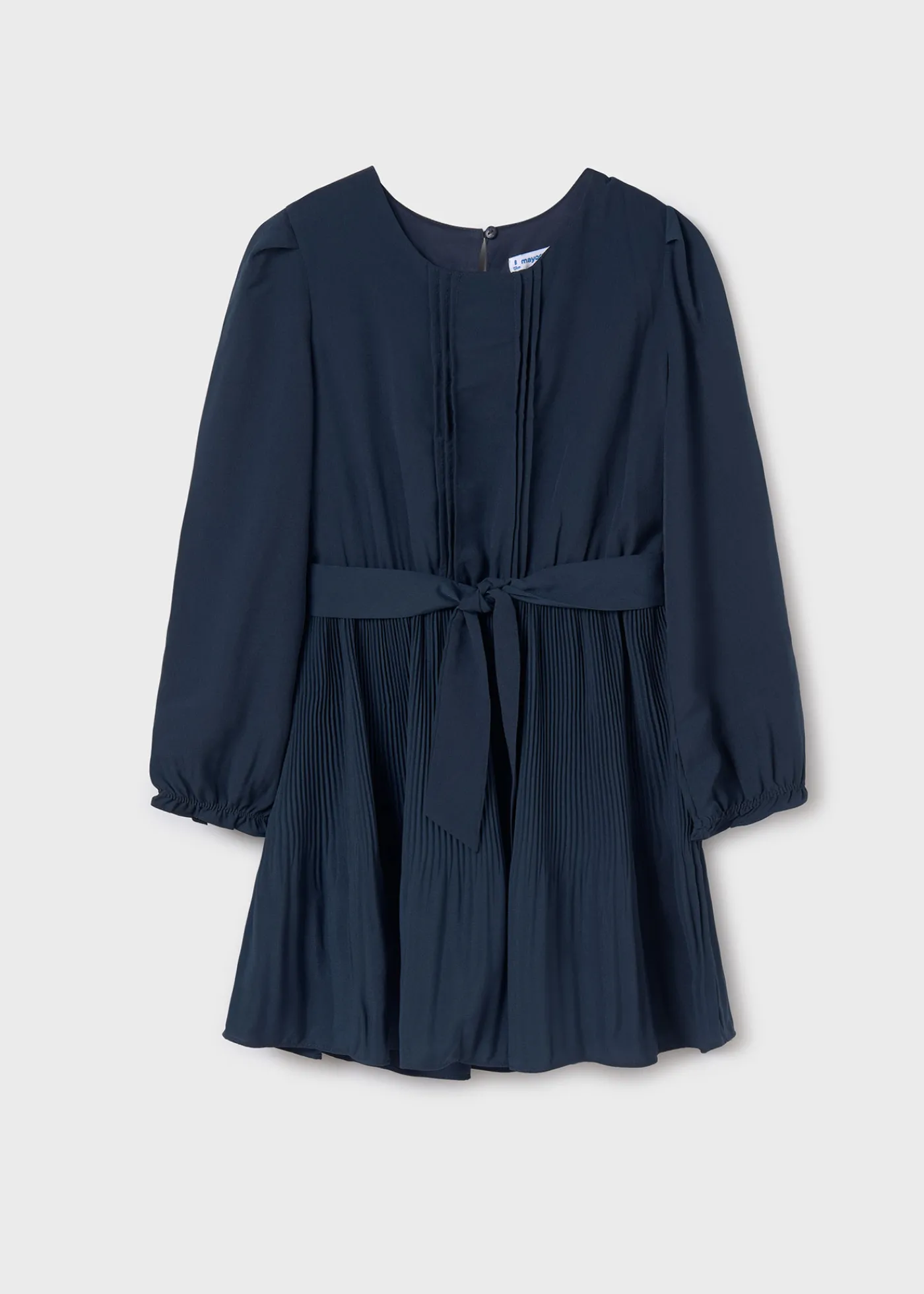 Discount Vestido plisado crepe chica Vestidos