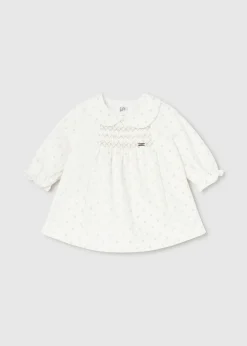 Online Vestido terciopelo brillos recién nacida Vestidos