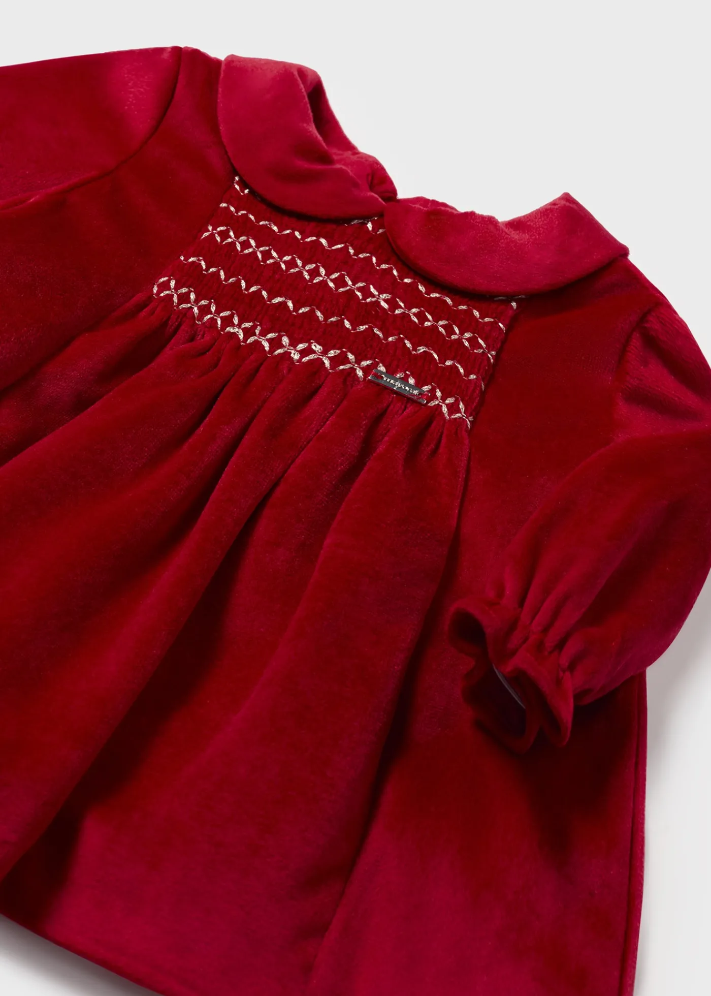 Flash Sale Vestido terciopelo brillos recién nacida Vestidos