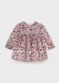 Flash Sale Vestido terciopelo estampado bebé Vestidos