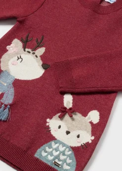 Outlet Vestido tricot animal bebé Vestidos