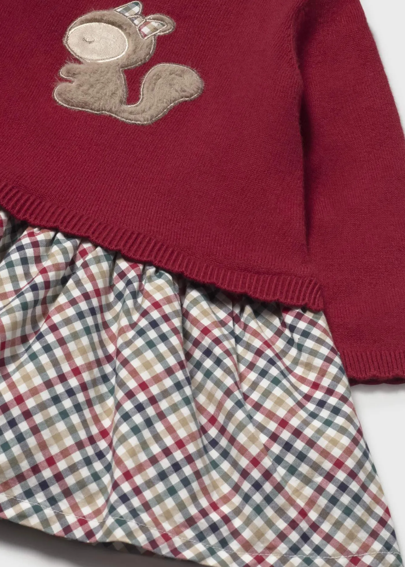 Outlet Vestido tricot ardilla bebé Vestidos