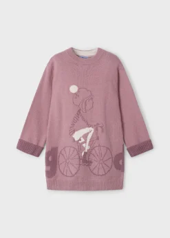 Discount Vestido tricot bicicleta niña Vestidos
