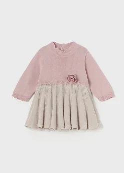 Cheap Vestido tricot plisado recién nacida Vestidos